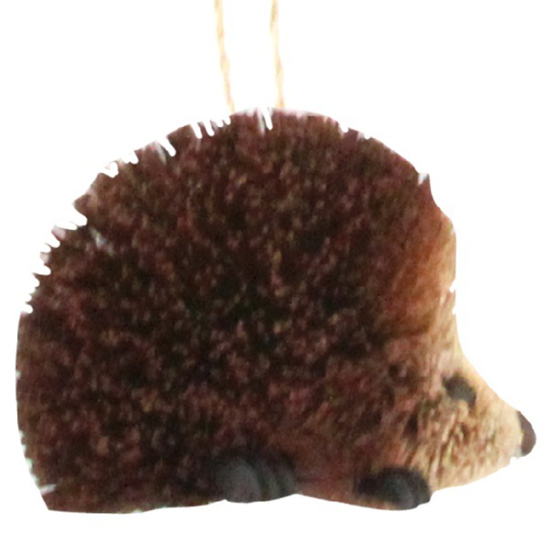Bristle Brown Hedgehog 6cm *ETA Nov image 0